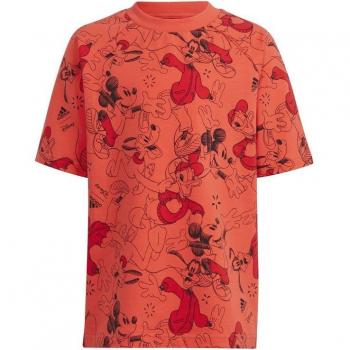 Camiseta Infantil Adidas x Disney Mickey Mouse Roja Brillante