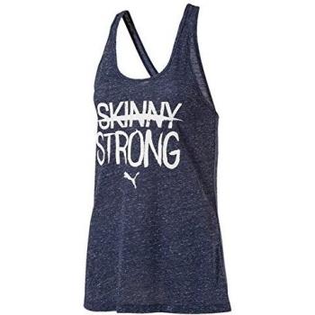 Puma Essential Dri Release Tank Top, Peacoat Heather, large
