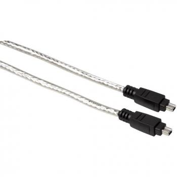 Hama - FireWire Adaptador Cable IEEE1394a 4-Pin Plug - 4-Pin Plug, 2m, IEEE1394a 4-Pin, IEEE1394a 4-Pin