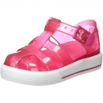 Igor Tenis, Sandalia con Pulsera Unisex niño, Rosa