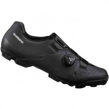 Zapatillas MTB Shimano XC300 Negro - Ajuste Estable y Transpirabilidad Óptima, Zapatillas Shimano XC3 Wide Negro