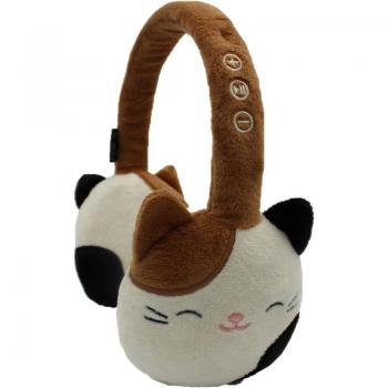 Auriculares Bluetooth de Felpa Squishmallows Cam el Gato
