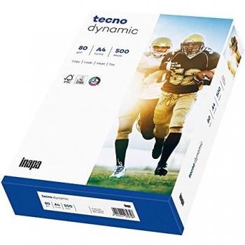 Papel Multifuncional Tecno Dynamic A4, 80 g/m², Blanco, 500 Hojas