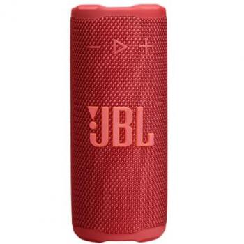 Altavoz Portátil Bluetooth JBL Grip Rojo IP68 con Luz LED 16W
