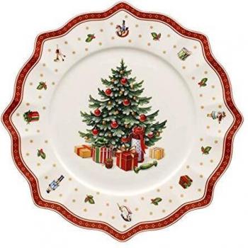 Villeroy & Boch Toy's Delight 350 mm Buffet Plate, White/Colourful, Underplate
