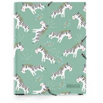 CARPETA SOLAPAS A5 ZEBRA