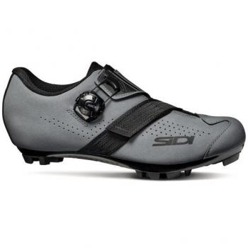 Zapatillas de ciclismo para hombre Sidi MTB Aertis gris oscuro negro - Talla 41
