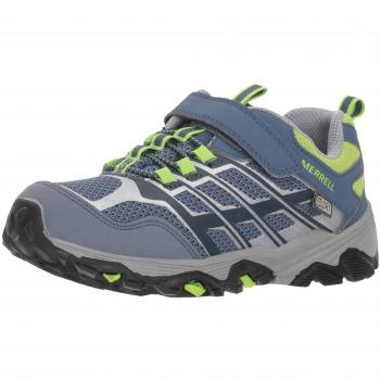 Merrell M-moab Fst Low A/c Waterproof, Zapatillas de Senderismo Unisex Niños, Gris Grey/Green, 29 EU