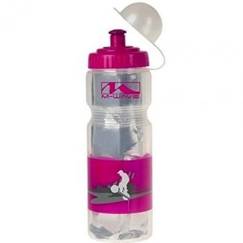 M-Wave 340348.0 Bidón, Unisex Adulto, Rosa, 400 ml