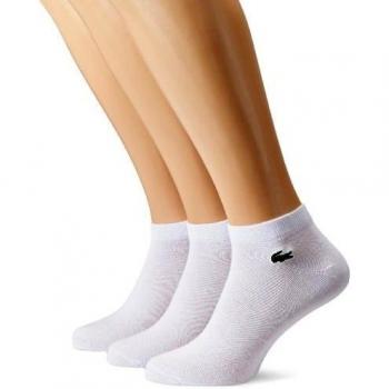 Lacoste RA1163-00 - Calcetines cortos para hombre, color 0 092/blanc blanc, talla 6