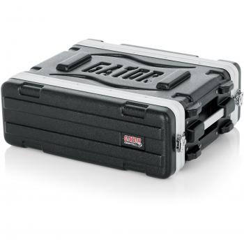 Gator 3U Shallow Rack Case - ABS Plastic, 14.25 Deep