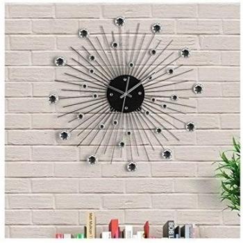 Reloj de Pared Metal y Cristales