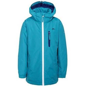 Trespass Heddar - Chaqueta de invierno acolchada para niños con capucha desmontable, Unisex niños, FCJKRATR0005_MAE2/3, azul marino, 2/3