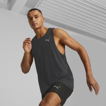 Puma Run Favorite Camiseta De Tirantes Hombres - Negro
