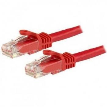 StarTech.com Cable de Red Ethernet Cat6 Snagless de 3m Rojo - Cable Patch RJ45 UTP N6PATC3MRD