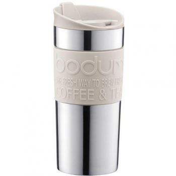 Bodum - Taza térmica de viaje, Marfin, 350 ml