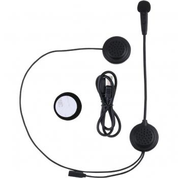 Intercomunicador Bluetooth para casco de motocicleta EJEAS, auriculares inalámbricos para 2 conductores, alcance de 300 metros