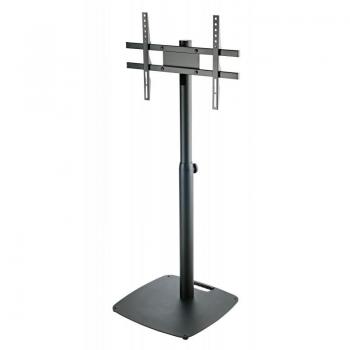 K&M 26782 Adjustable Black Monitor Stand for Screens 24 - 46