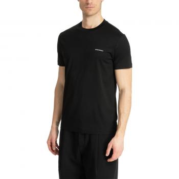 Emporio Armani Men's Black T-Shirt Size L