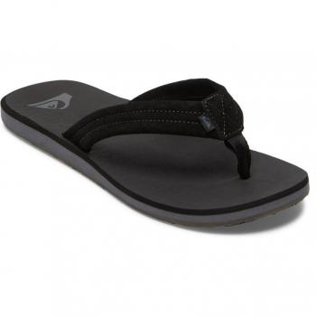 Quiksilver Sandalias Carver Suede Core Negro