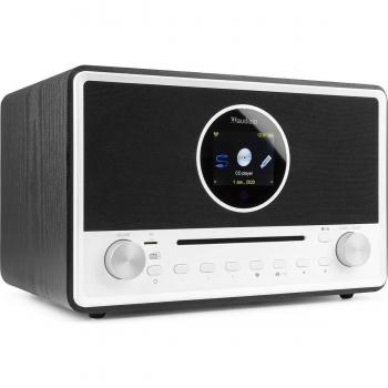 AUDIZIO 102.254 LUCCA RADIO INTERNET CON DAB+ Y REPRODUCTOR CD NEGRO