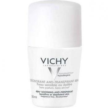 Vichy Desodorante Antitranspirante Roll-On para Piel Sensible 48H 50ml
