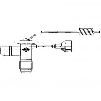 Hella 8UW 351 235 – 001 Válvula de expansión