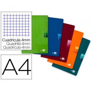 Liderpapel Libreta Scriptus A4 48 Hojas 90G/M2 Cuadro 4Mm Con Margen