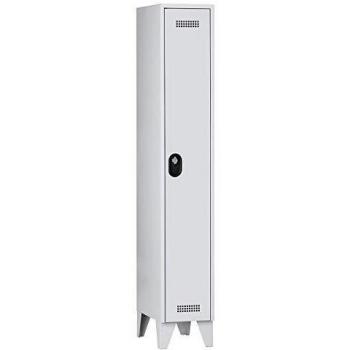 Armario guardarropa Wolf 985549, altura de compartimento 1700 mm, color gris claro