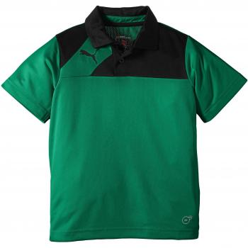 Puma Polo Esquadra Leisure - Polo para niño, color verde, talla 140 cm
