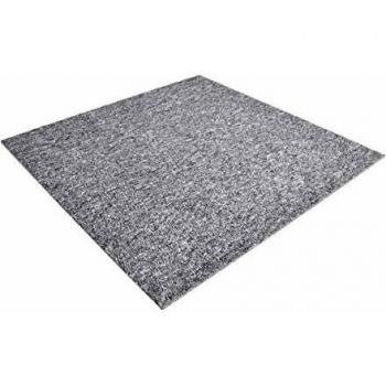 Loseta de moqueta bouclée - Gris - 50 cm x 50 cm