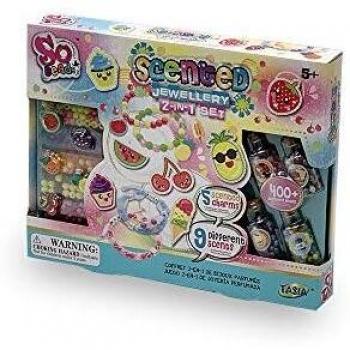 Tachan- Set 2 en 1 de Cuentas para Hacer Joyas con Perfume