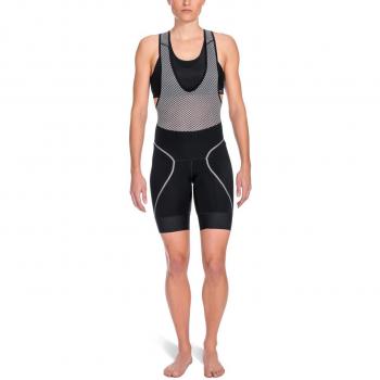 Skins - Culotte con tirantes para mujer, talla M, color negro