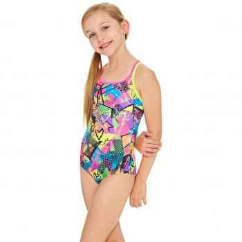 Zoggs Street Duoback - Bañador para niña, niña, 509518128, 8-9 años