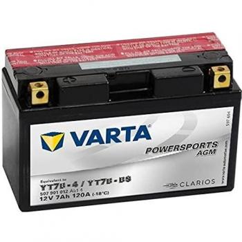 Batería de moto Varta Powersports AGM 50701 - YT7B-BS
