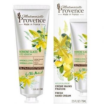 Mademoiselle Provence crema para manos congeladores Verbena & Limón –  – Juego de 2