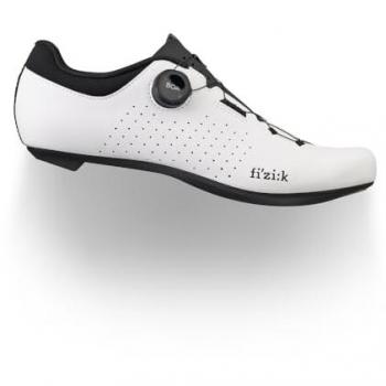 Zapatillas de Carretera Fizik Vento Omna R5 Blancas y Negras - Talla 44