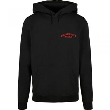 Mister Tee Giuseppe's Pizzeria Black Hoodie for Men, XS