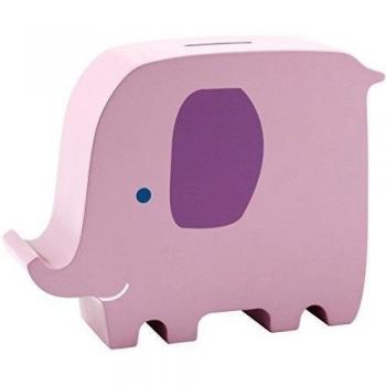 Pearhead 40003 Tirelire - Elefante de madera, color morado