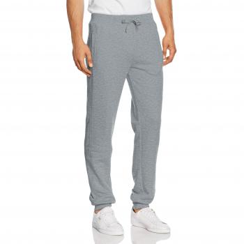 Urban Classics Straight Fit Sweatpants, Pantalones para Hombre, Grau