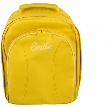 Smile mochila smart backpack para cámara réflex amarillo.