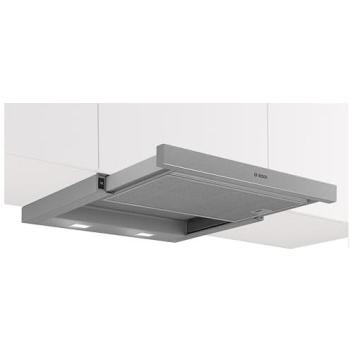 Campana Extractora Bosch Serie 2 DFM064W55, Semiempotrada (Extraíble), Color Plata Metalizado, 394 m³/h, Eficiencia Energética C
