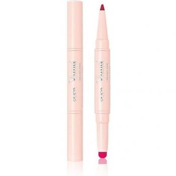 Duo Cremoso Vamp! - Crayón Contorno de Labios y Brillo Labial 2 en 1 - Color Rojo Cereza N.012