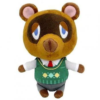 Peluche Tom Nook, Animal Crossing - Sherwood, 20cm