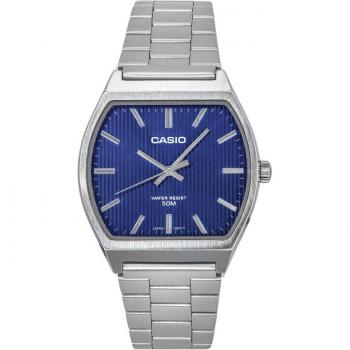 Casio Standard Analog Stainless Steel Blue Dial Quartz Men's Watch MTP-B140D-2A