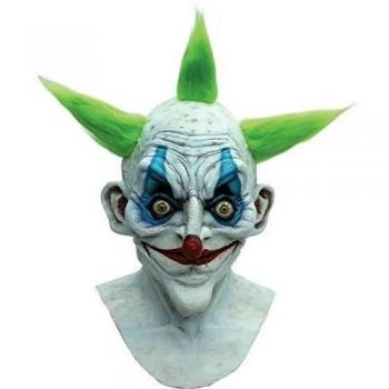 Máscara de clown terrorífico adulto Halloween - Única