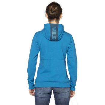 Sudadera con Capucha Wild Country Flow 2 Full Zip Azul Mujer - Talla M