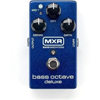 MXR M288 Bass Octave Deluxe Effect Pedal - Premium Octaver for Bass Guitar
