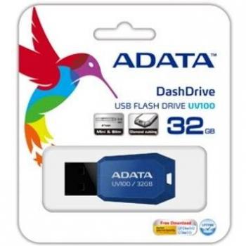 ADATA DashDrive UV100 32GB 32GB USB 2.0 Type-A Azul unidad flash USB - Memoria USB