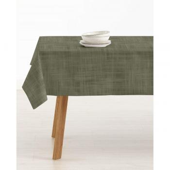 Mantel resinado antimanchas Belum Liso Oliva 150 x 150 cm